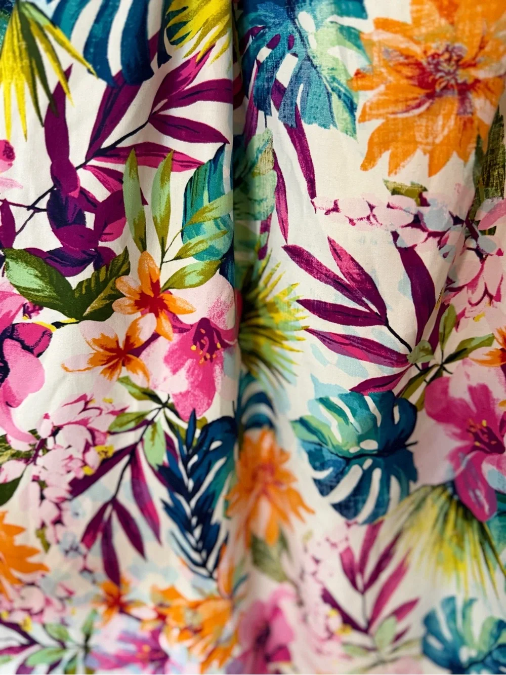 Tommy Bahama Garden of Hope and Courage Silk Dress Size SP - Picture 4 of 10